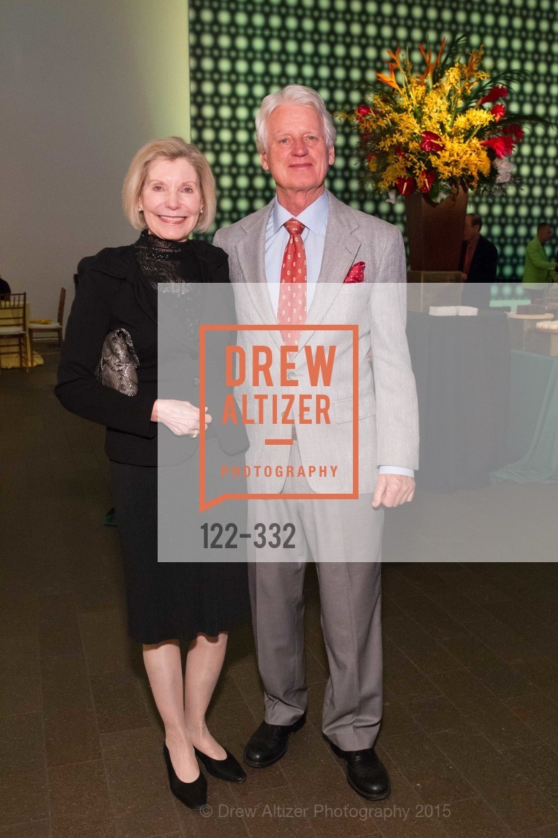 Barbara Traisman, Klaus Murer, Gucci & Vogue Dinner, de Young Museum. de Young Museum, September 30th, 2015, Photo #122-332 Barbara Traisman, Klaus Murer, Photo #122-332