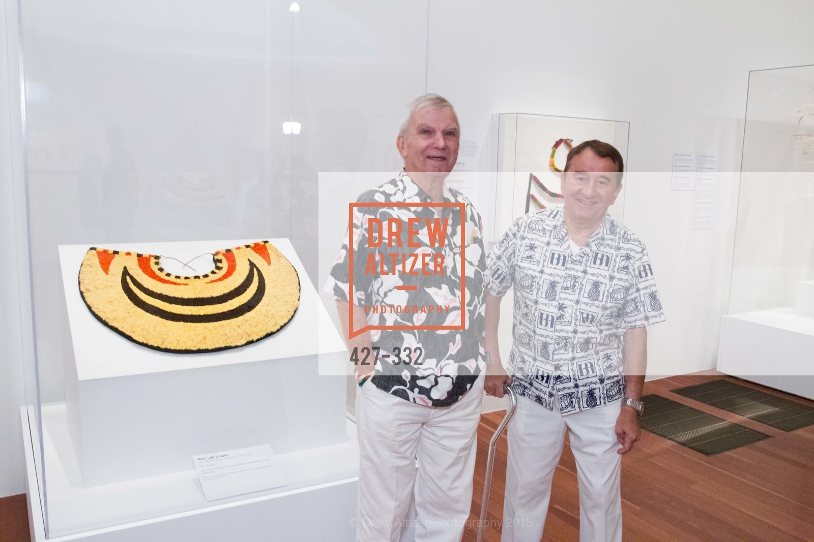 Milton Mosk, Thomas Filch, Royal Hawaiian Featherwork Donor Reception at de Young, de Young Museum, September 30th, 2015,Drew Altizer, Drew Altizer Photography, full-service agency, private events, San Francisco photographer, photographer california