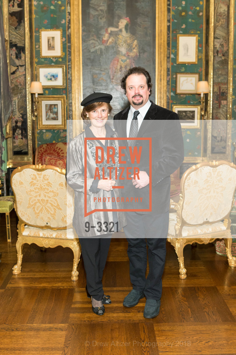 Annie Nunan, Jim Nunan, Merola Opera Cocktail Reception Hosted by Gordon and Ann Getty, Private Residence, January 11th, 2018, Photo #9-3321 Annie Nunan, Jim Nunan, Photo #9-3321