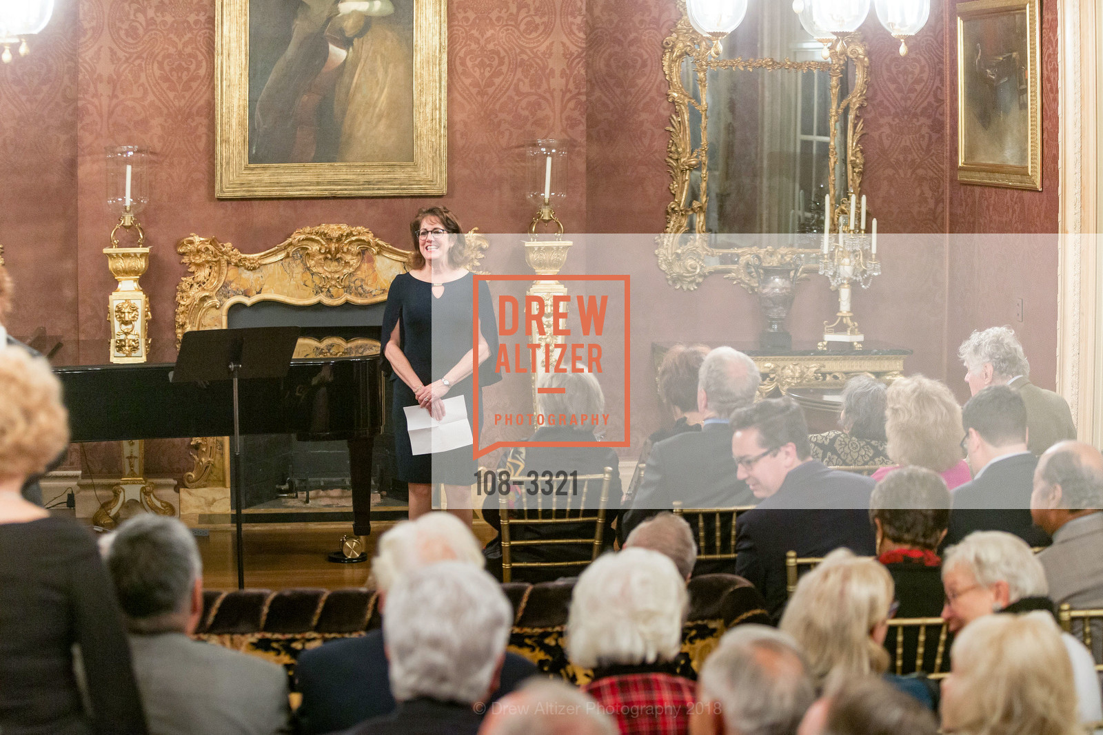 Jean Kellogg, Merola Opera Cocktail Reception Hosted by Gordon and Ann Getty, Private Residence, January 11th, 2018, Photo #108-3321 Jean Kellogg, Photo #108-3321