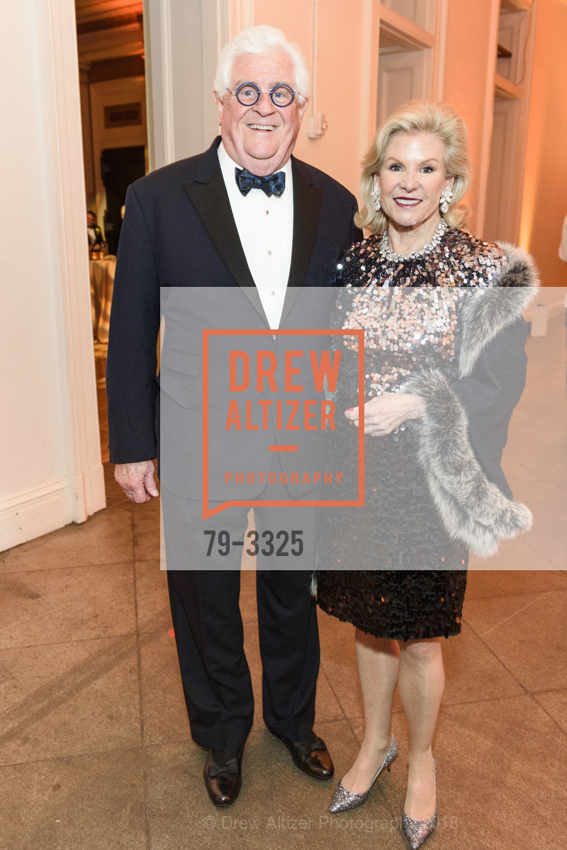 Bob Hill, Dede Wilsey, California Historical Society Gala 2018- Celebrating the Honorable George P. Shultz, The Old Mint. 5th and Mission Streets, San Francisco, January 11th, 2018, Photo #79-3325 Bob Hill, Dede Wilsey, Photo #79-3325