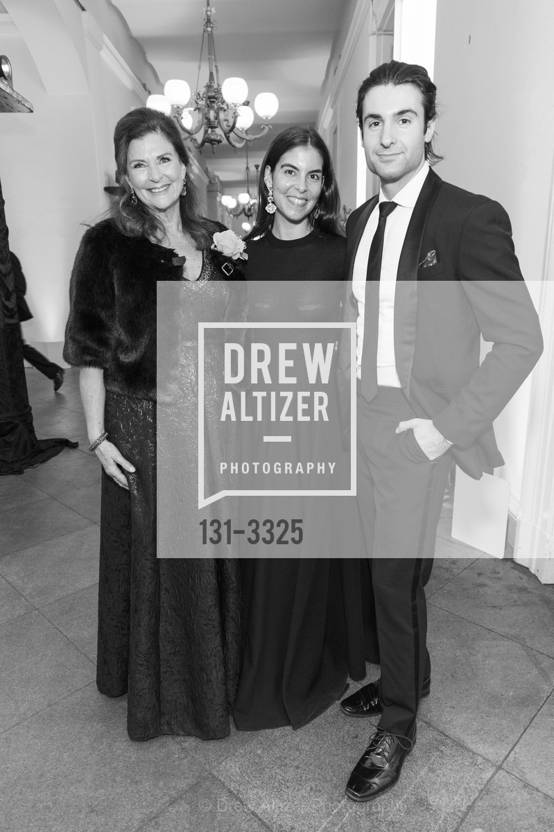 Linda Zider, Caroline Ghosn, Nicholas Flanders, California Historical Society Gala 2018- Celebrating the Honorable George P. Shultz, The Old Mint. 5th and Mission Streets, San Francisco, Photo #131-3325 Linda Zider, Caroline Ghosn, Nicholas Flanders, Photo #131-3325