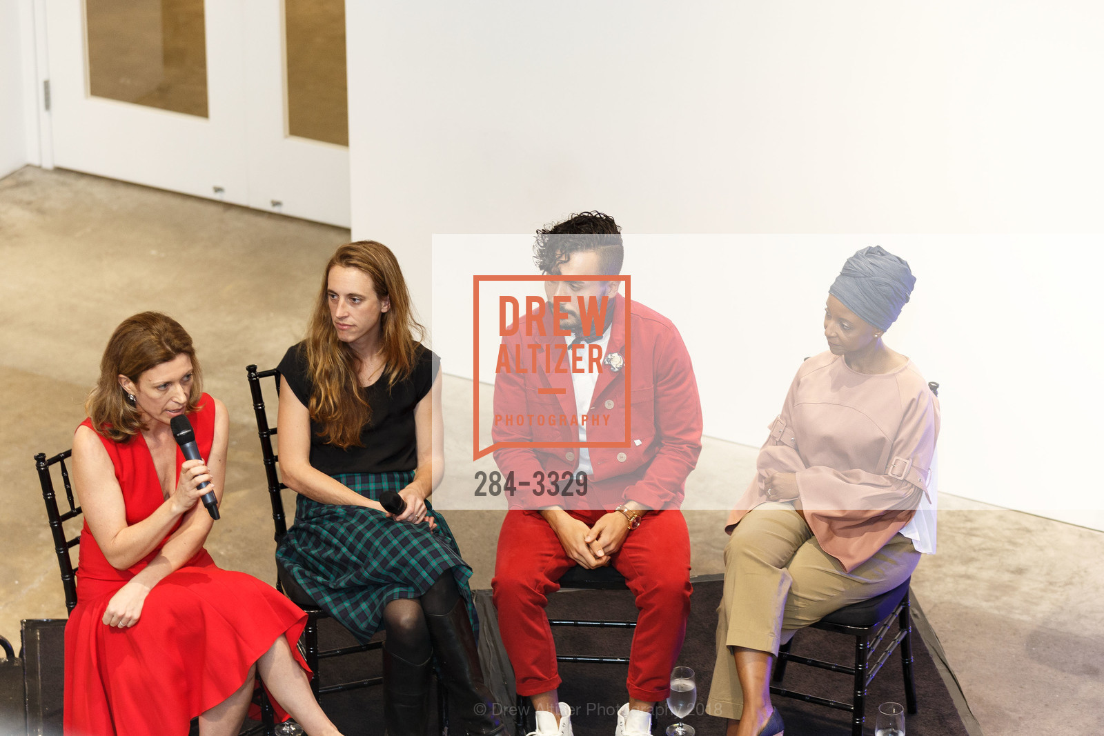 Kathleen Kelly Janus, Louise Langheier, Alejandro Gac-Artigas, Alexandra Bernadotte, Social Startup Success Book Launch 2018, Minnesota Street Project. 1275 Minnesota Street, San Francisco, CA, January 16th, 2018, Photo #284-3329 Kathleen Kelly Janus, Louise Langheier, Alejandro Gac-Artigas, Alexandra Bernadotte, Photo #284-3329
