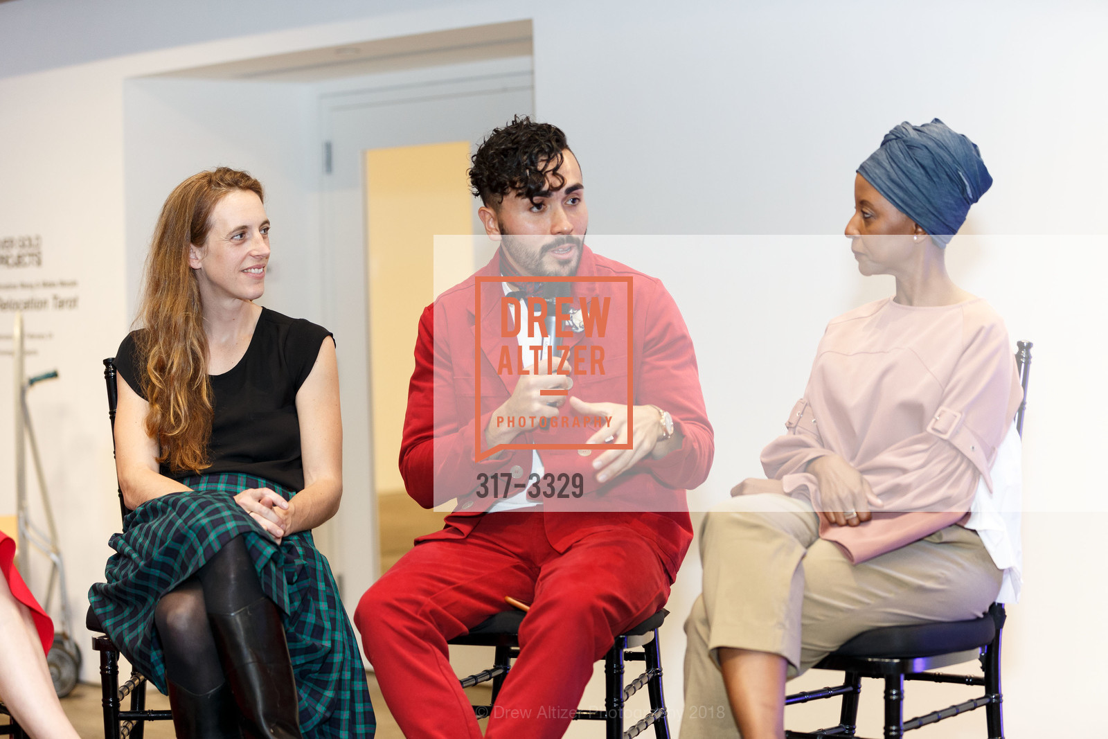 Louise Langheier, Alejandro Gac-Artigas, Alexandra Bernadotte, Social Startup Success Book Launch 2018, Minnesota Street Project. 1275 Minnesota Street, San Francisco, CA, January 16th, 2018, Photo #317-3329 Louise Langheier, Alejandro Gac-Artigas, Alexandra Bernadotte, Photo #317-3329
