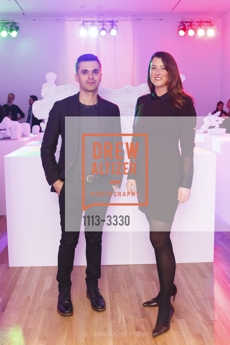 Pouyan Ghasemi, Bonnie O'Donoghue, Pace Gallery Palo Alto - Kohei Nawa, Pace Palo Alto. 229 Hamilton Avenue Palo Alto CA 94301, January 17th, 2018, Photo #1113-3330 Pouyan Ghasemi, Bonnie O'Donoghue, Photo #1113-3330