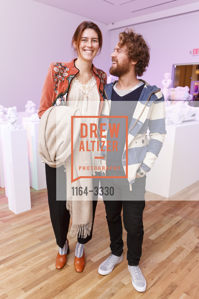 Desiree Cadman, Raphael Stargrove, Pace Gallery Palo Alto - Kohei Nawa, Pace Palo Alto. 229 Hamilton Avenue Palo Alto CA 94301, January 17th, 2018, Photo #1164-3330 Desiree Cadman, Raphael Stargrove, Photo #1164-3330