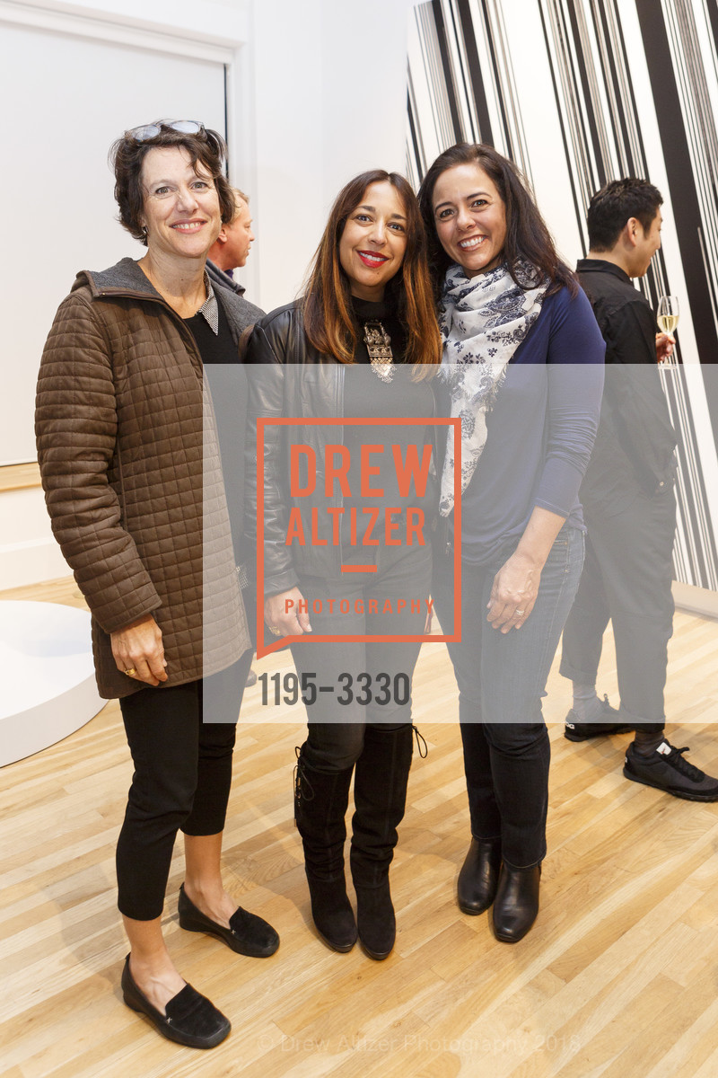 Laurie Ostacher, Shaba Shere, Julie Wilcox, Pace Gallery Palo Alto - Kohei Nawa, Pace Palo Alto. 229 Hamilton Avenue Palo Alto CA 94301, January 17th, 2018, Photo #1195-3330 Laurie Ostacher, Shaba Shere, Julie Wilcox, Photo #1195-3330