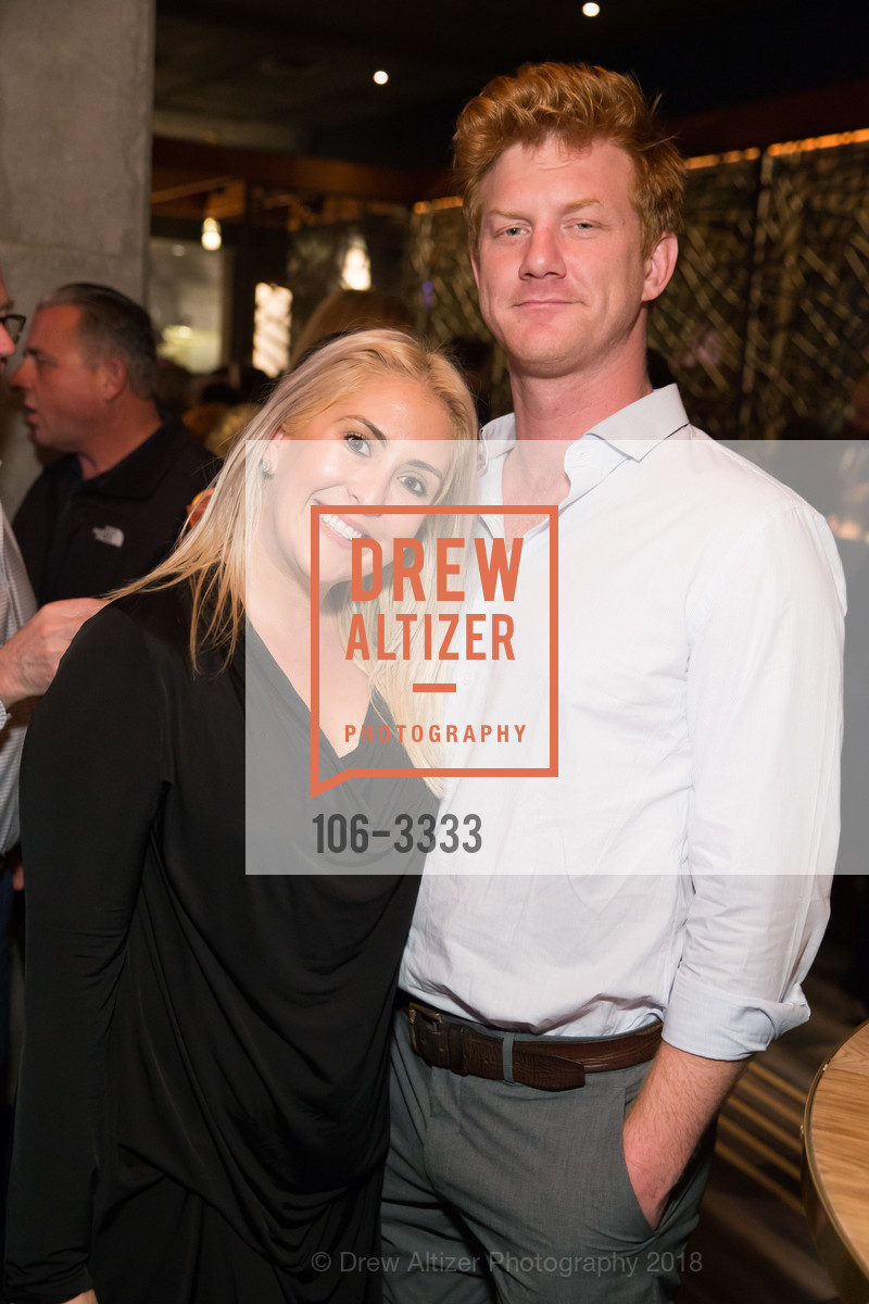 Kathleen Ensign, Tyler Fontaneau, Botellon Opening Party, 2200 Market St, January 16th, 2018, Photo #106-3333 Kathleen Ensign, Tyler Fontaneau, Photo #106-3333
