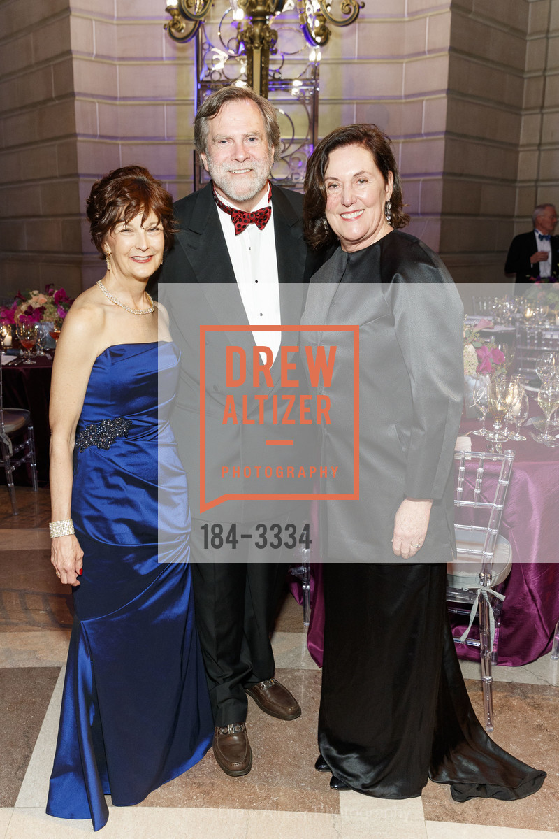 Debra Bernard, Watson Fisher, Christine Sherry, SF Ballet Opening Night Gala: Celestial 2018, City Hall and War Memorial Opera House. City Hall 1 Dr. Carlton B Goodlett Place, Photo #184-3334 Debra Bernard, Watson Fisher, Christine Sherry, Photo #184-3334