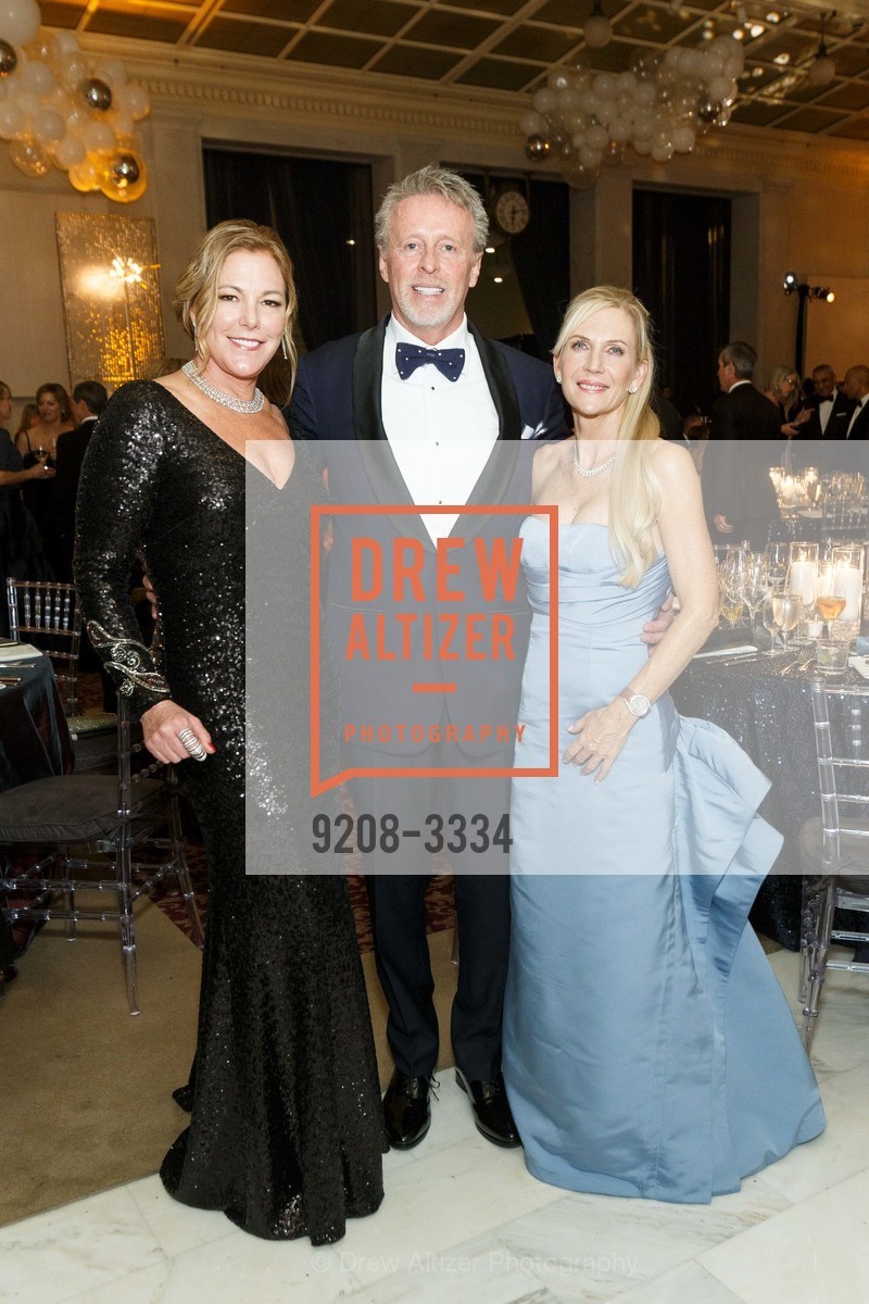 Denise Zanze, Pete Hernandez, Diane Adams, SF Ballet Opening Night Gala: Celestial 2018, City Hall and War Memorial Opera House. City Hall 1 Dr. Carlton B Goodlett Place, Photo #9208-3334 Denise Zanze, Pete Hernandez, Diane Adams, Photo #9208-3334