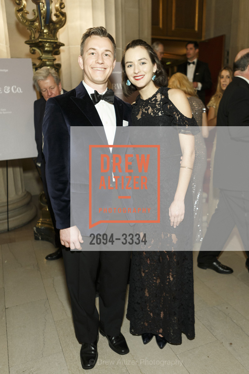 Kris Kazaks, Anna Sherer, SF Ballet Opening Night Gala: Celestial 2018, City Hall and War Memorial Opera House. City Hall 1 Dr. Carlton B Goodlett Place, Photo #2694-3334 Kris Kazaks, Anna Sherer, Photo #2694-3334