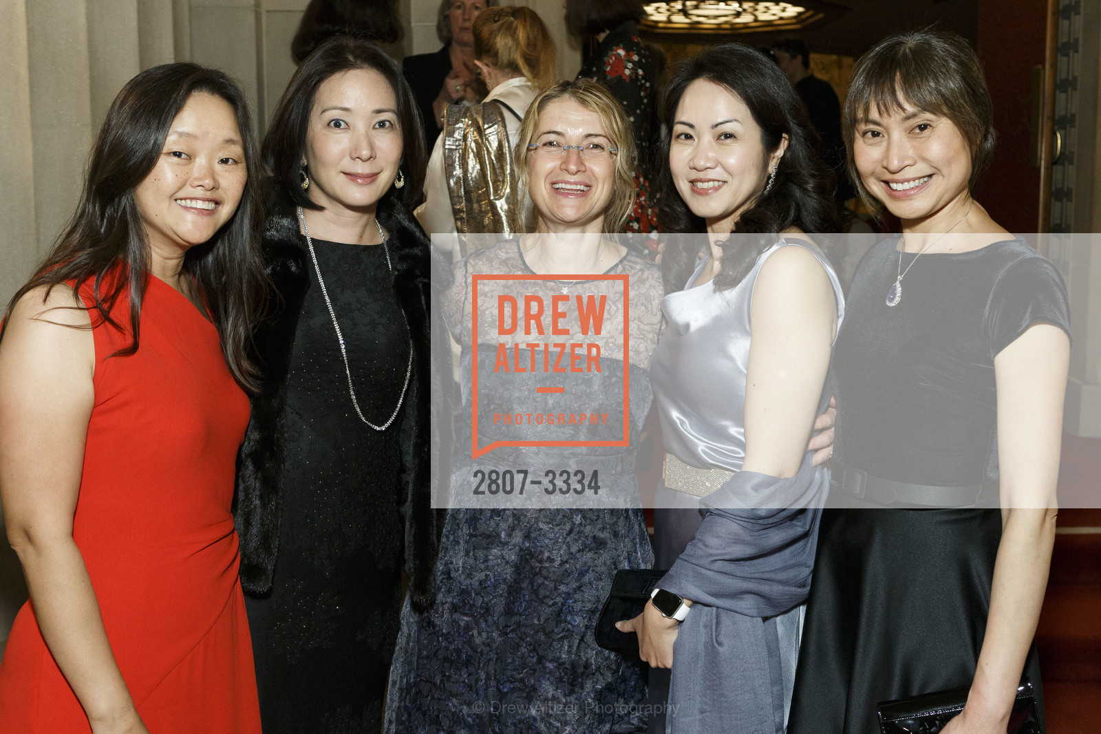 Jing Yao, Alicia Cheng, Sibel Deviren, Linda Kim, Pao Normick, SF Ballet Opening Night Gala: Celestial 2018, City Hall and War Memorial Opera House. City Hall 1 Dr. Carlton B Goodlett Place, Photo #2807-3334 Jing Yao, Alicia Cheng, Sibel Deviren, Linda Kim, Pao Normick, Photo #2807-3334