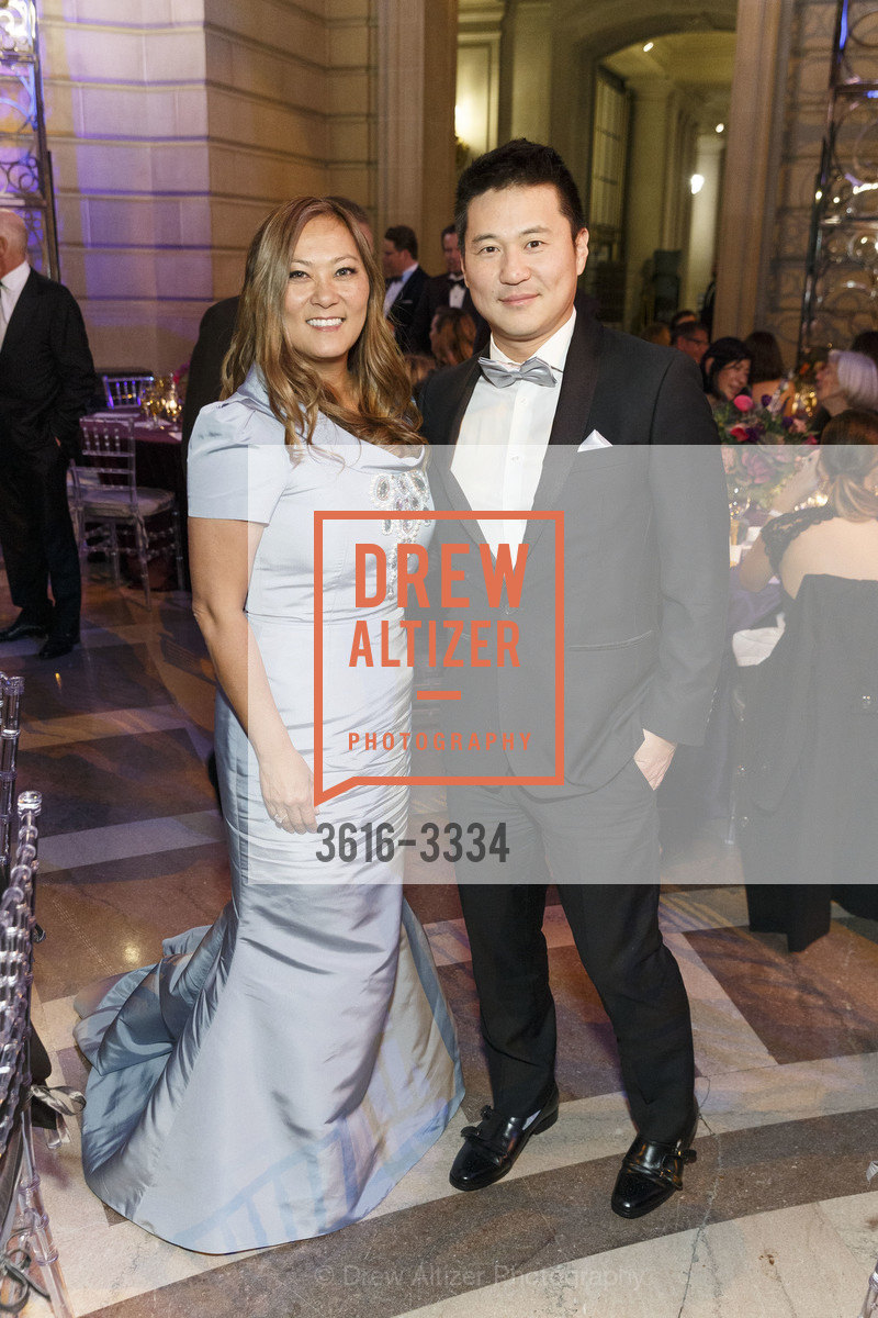 Elizabeth Fullerton, John Sung Kim, SF Ballet Opening Night Gala: Celestial 2018, City Hall and War Memorial Opera House. City Hall 1 Dr. Carlton B Goodlett Place, Photo #3616-3334 Elizabeth Fullerton, John Sung Kim, Photo #3616-3334