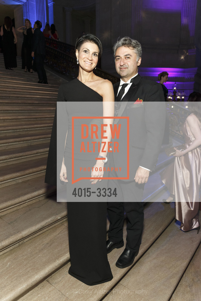 Sarah Davis, Hooman Khalili, SF Ballet Opening Night Gala: Celestial 2018, City Hall and War Memorial Opera House. City Hall 1 Dr. Carlton B Goodlett Place, Photo #4015-3334 Sarah Davis, Hooman Khalili, Photo #4015-3334