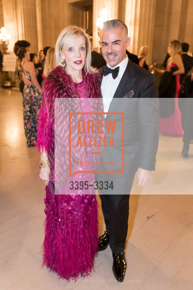 Barbara Brown, Ron Barajas, SF Ballet Opening Night Gala: Celestial 2018, City Hall and War Memorial Opera House. City Hall 1 Dr. Carlton B Goodlett Place, Photo #3395-3334 Barbara Brown, Ron Barajas, Photo #3395-3334
