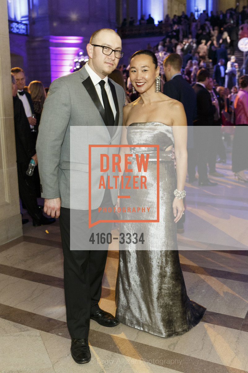 Ryan Gourley, Carolyn Chang, SF Ballet Opening Night Gala: Celestial 2018, City Hall and War Memorial Opera House. City Hall 1 Dr. Carlton B Goodlett Place, Photo #4160-3334 Ryan Gourley, Carolyn Chang, Photo #4160-3334