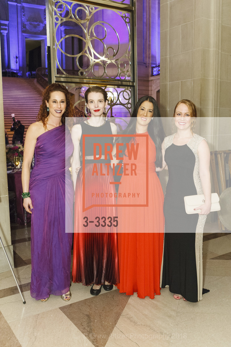 Gabrielle Miller, Ashley Hinton, Mia White, Kara Hjelmhaug, ENCORE! 2018 Opening Night Gala: Celestial, City Hall and War Memorial Opera House, January 18th, 2018, Photo #3-3335 Gabrielle Miller, Ashley Hinton, Mia White, Kara Hjelmhaug, Photo #3-3335