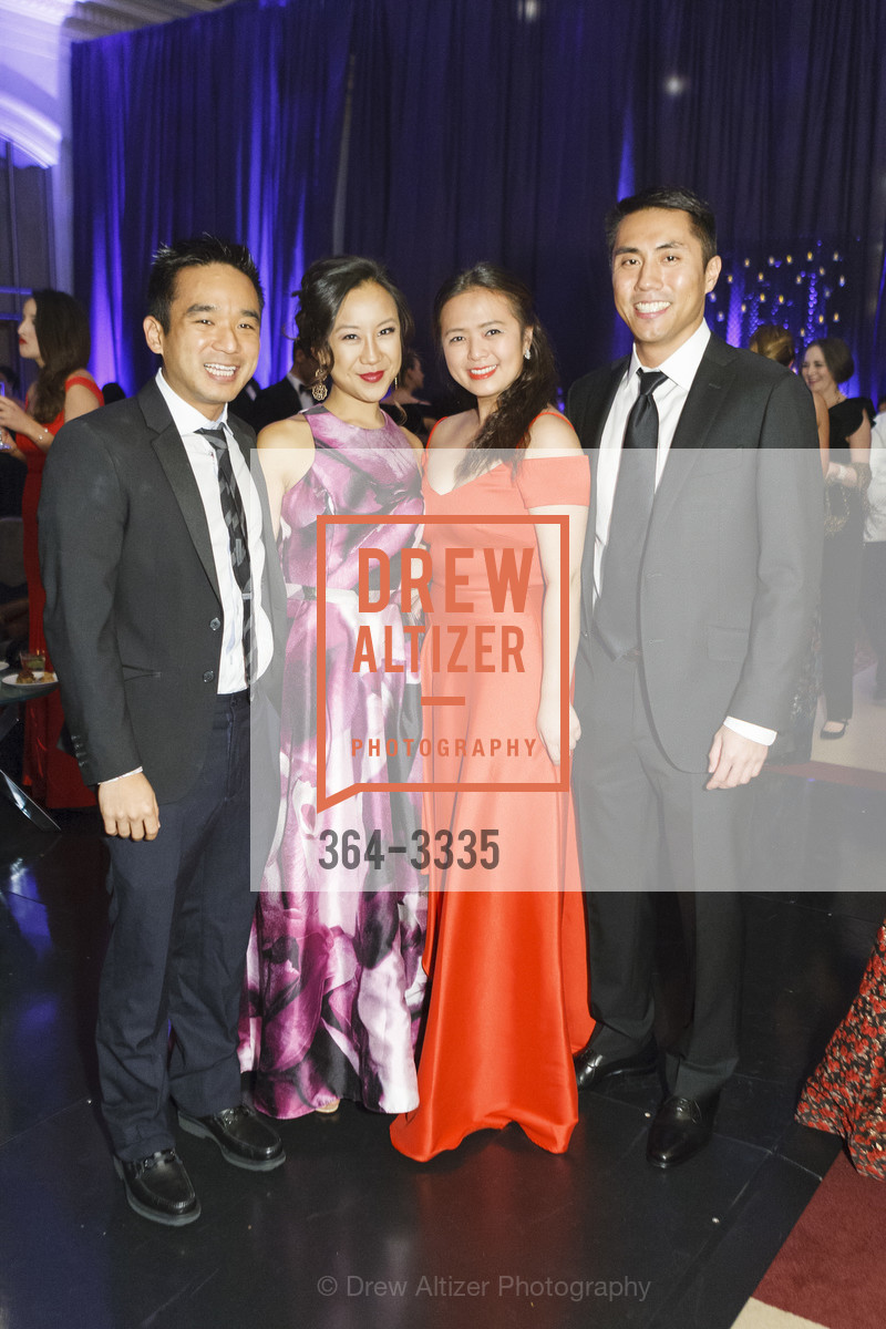 Justin Ho, Melody Chu, Angela Zhang, Daniel Hung, ENCORE! 2018 Opening Night Gala: Celestial, City Hall and War Memorial Opera House, Photo #364-3335 Justin Ho, Melody Chu, Angela Zhang, Daniel Hung, Photo #364-3335