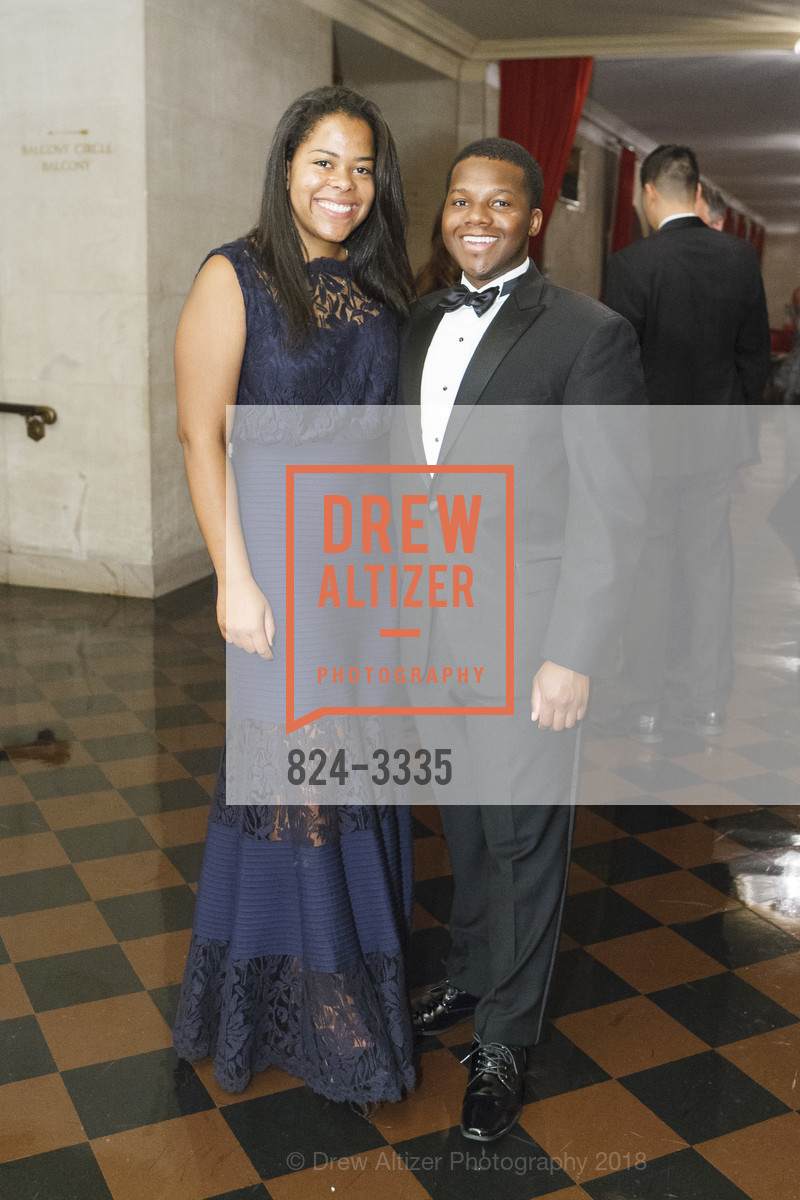 Tamra Grigsby, Gary Williams, ENCORE! 2018 Opening Night Gala: Celestial, City Hall and War Memorial Opera House, January 18th, 2018, Photo #824-3335 Tamra Grigsby, Gary Williams, Photo #824-3335