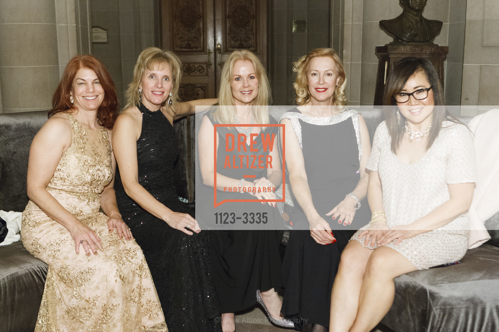 Janette Walker, Wanda Cook, Donna Marhenke, Michelle Hooker, ENCORE! 2018 Opening Night Gala: Celestial, City Hall and War Memorial Opera House, Photo #1123-3335 Janette Walker, Wanda Cook, Donna Marhenke, Michelle Hooker, Photo #1123-3335