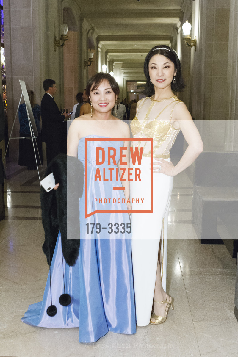 Jieyin Wu, Xiao Pei Gelb, ENCORE! 2018 Opening Night Gala: Celestial, City Hall and War Memorial Opera House, Photo #179-3335 Jieyin Wu, Xiao Pei Gelb, Photo #179-3335