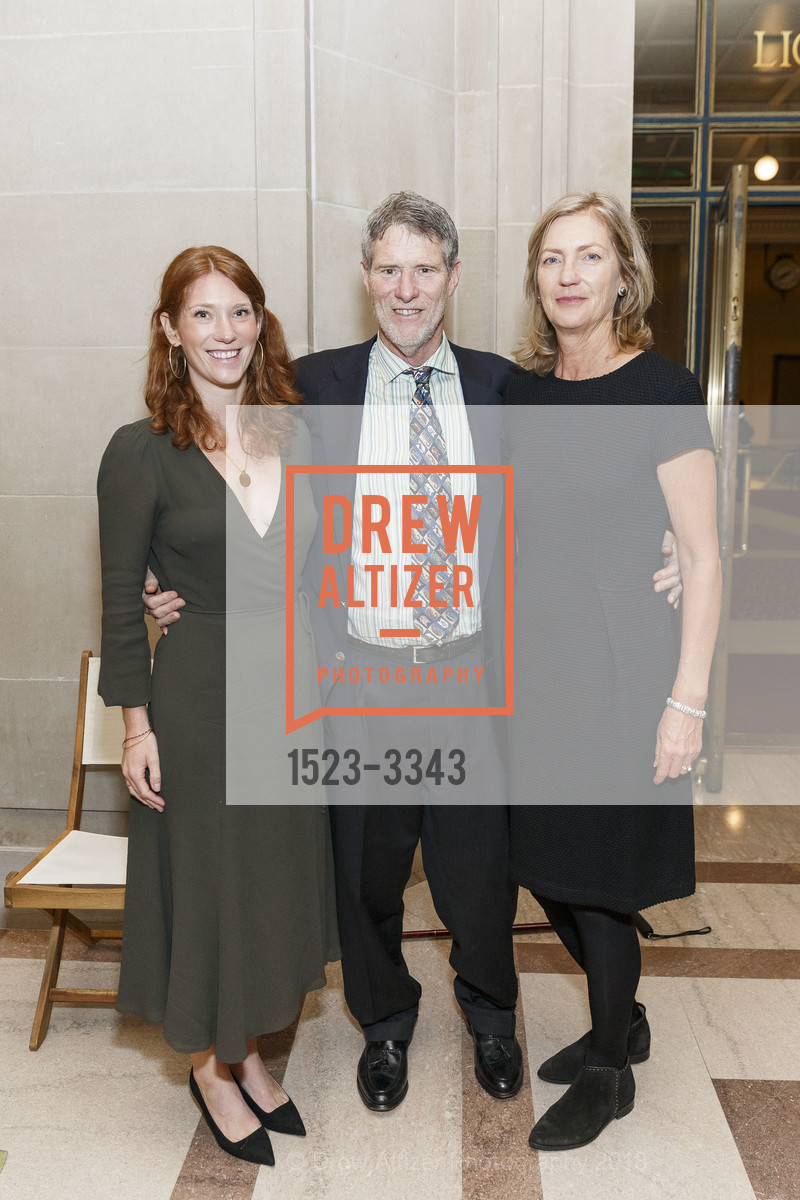 Amy Gelb, Larry Gelb, Anki Gelb, The Trust for Public Land's San Francisco Gala 2018, San Francisco City Hall. 1 Dr Carlton B Goodlett Place, January 24th, 2018, Photo #1523-3343 Amy Gelb, Larry Gelb, Anki Gelb, Photo #1523-3343