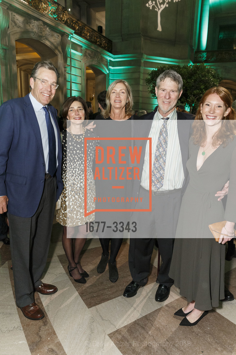 Scott Allen, Sherry Hull, Anki Gelb, Larry Gelb, Amy Gelb, The Trust for Public Land's San Francisco Gala 2018, San Francisco City Hall. 1 Dr Carlton B Goodlett Place, January 24th, 2018, Photo #1677-3343 Scott Allen, Sherry Hull, Anki Gelb, Larry Gelb, Amy Gelb, Photo #1677-3343