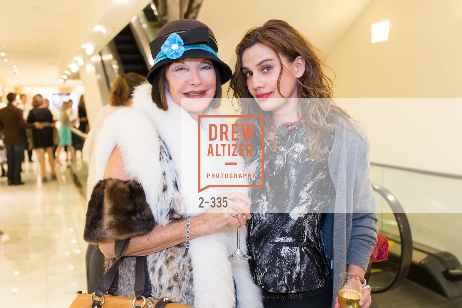 Sheila Ash, Maya Gervis, Launch Party for The San Francisco Fall Antiques Show, Brooks Brothers. 240 Post St, October 1st, 2015,Drew Altizer, Drew Altizer Photography, full-service agency, private events, San Francisco photographer, photographer california