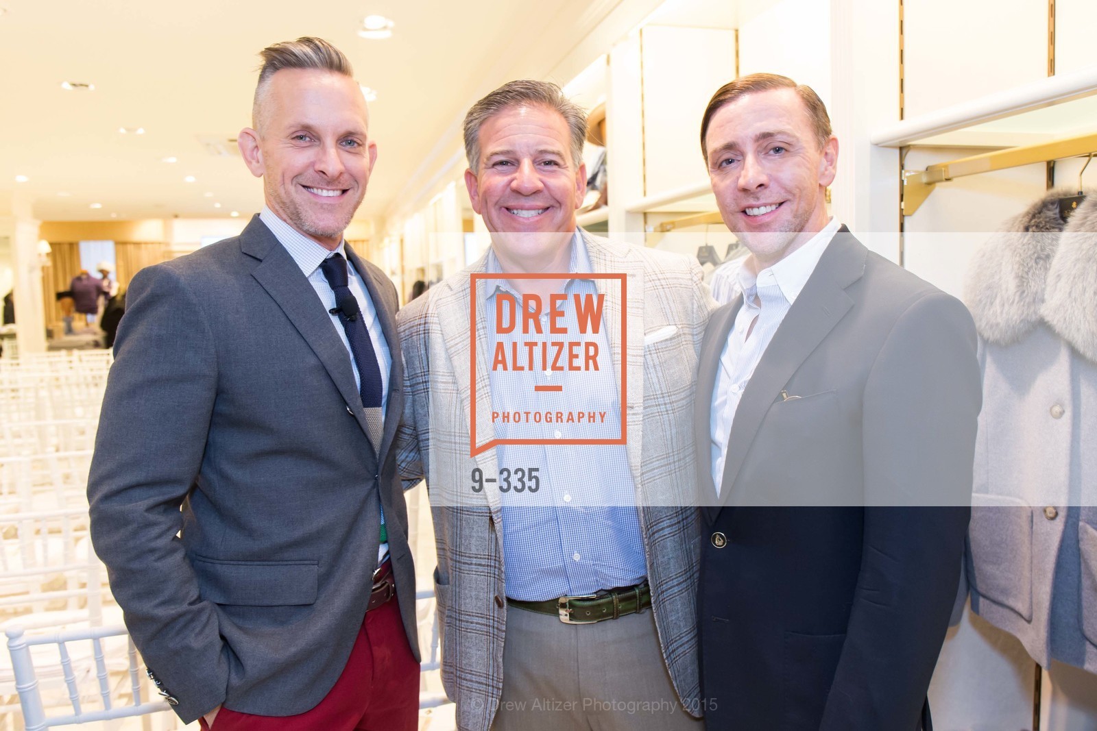 Jay Jeffers, Greg Lynn, Mark Rhoades, Launch Party for The San Francisco Fall Antiques Show, Brooks Brothers. 240 Post St, October 1st, 2015,Drew Altizer, Drew Altizer Photography, full-service event agency, private events, San Francisco photographer, photographer California