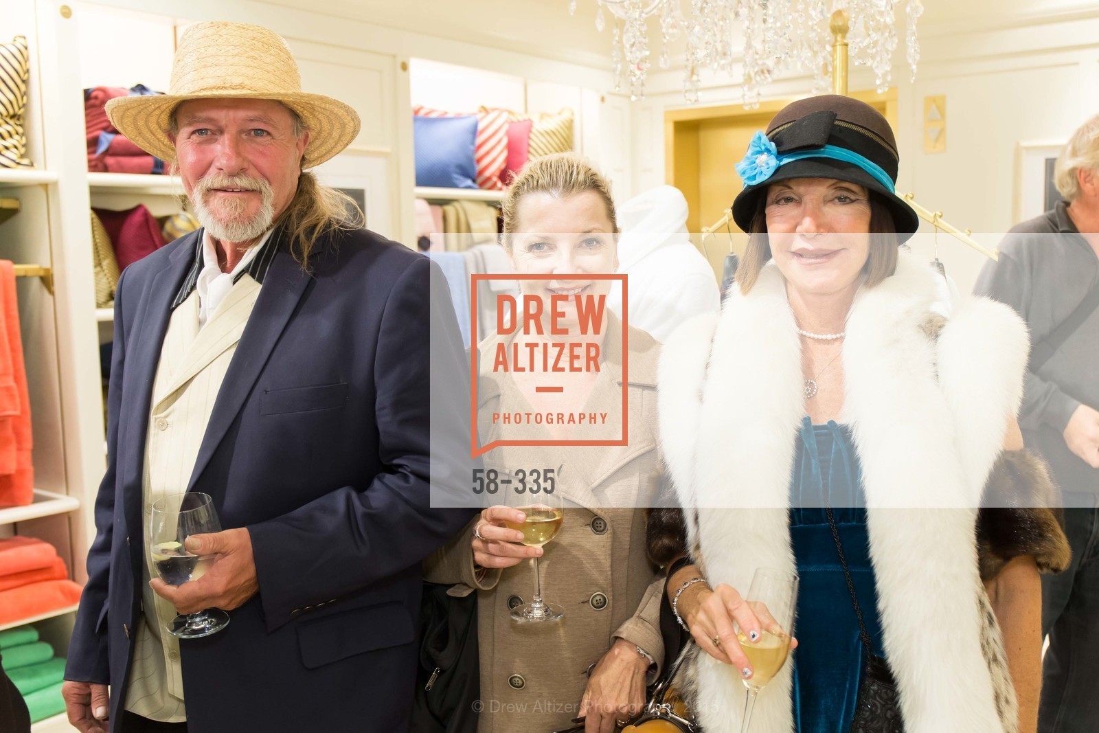 JC, Linda Ring, Sheila Ash, Launch Party for The San Francisco Fall Antiques Show, Brooks Brothers. 240 Post St, October 1st, 2015,Drew Altizer, Drew Altizer Photography, full-service event agency, private events, San Francisco photographer, photographer California