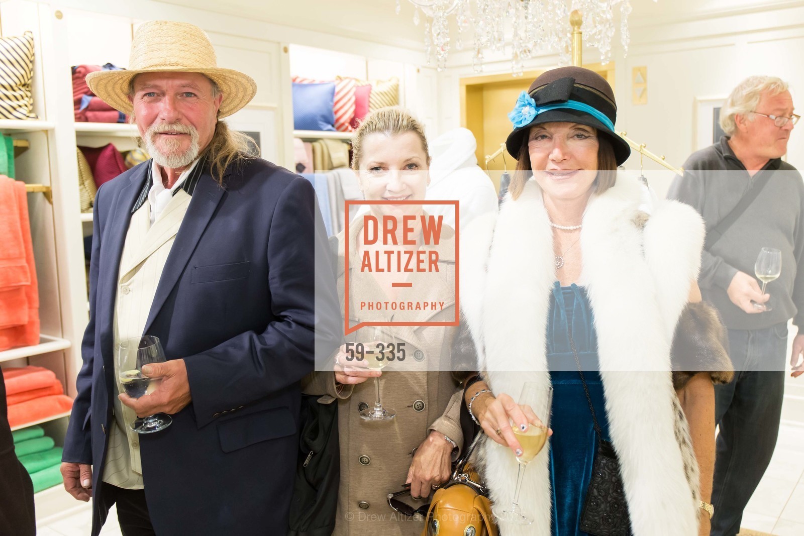 JC, Linda Ring, Sheila Ash, Launch Party for The San Francisco Fall Antiques Show, Brooks Brothers. 240 Post St, October 1st, 2015,Drew Altizer, Drew Altizer Photography, full-service agency, private events, San Francisco photographer, photographer california