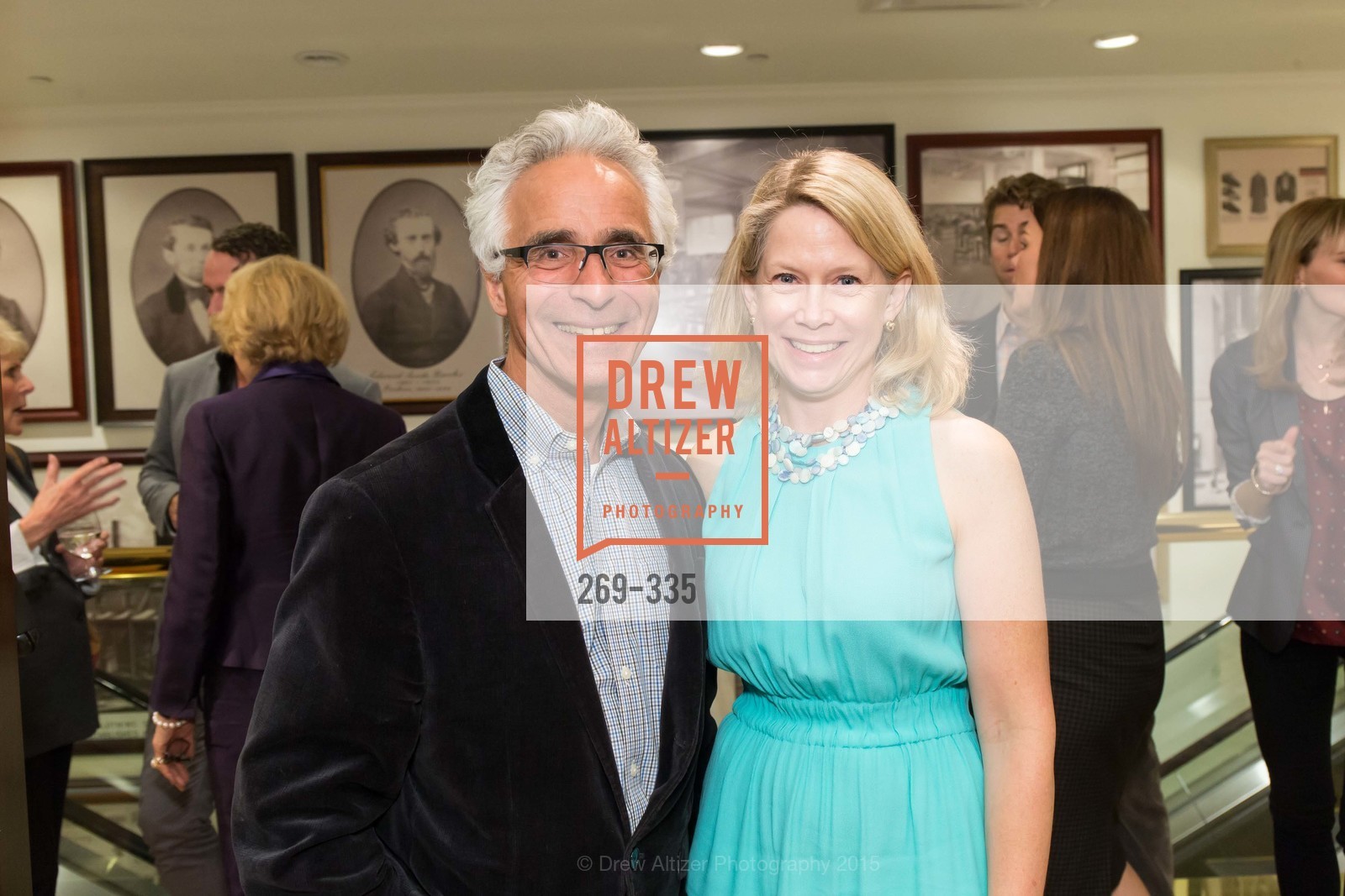 Tony DiStefano, Ariane Trimuschat, Gucci & Vogue Dinner, Brooks Brothers. Brooks Brothers, . 240 Post St, October 1st, 2015, Photo #269-335 Tony DiStefano, Ariane Trimuschat, Photo #269-335