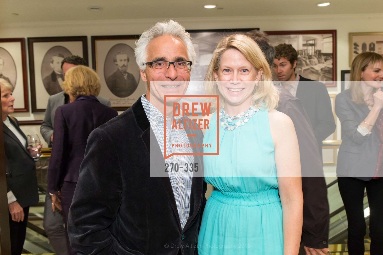 Tony DiStefano, Ariane Trimuschat, Gucci & Vogue Dinner, Brooks Brothers. Brooks Brothers, . 240 Post St, October 1st, 2015, Photo #270-335 Tony DiStefano, Ariane Trimuschat, Photo #270-335