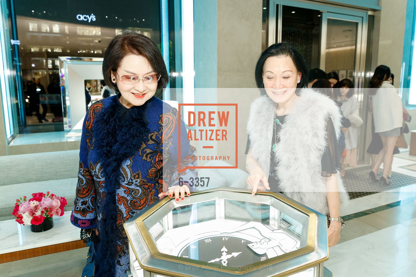 Elaine Yang, Iris Chan, SF Symphony Chinese New Year Cocktail Event at Tiffany & Co. 2018, Tiffany & Co. 350 Post Street, SF. 350 Post Street, SF, January 24th, 2018, Photo #6-3357 Elaine Yang, Iris Chan, Photo #6-3357