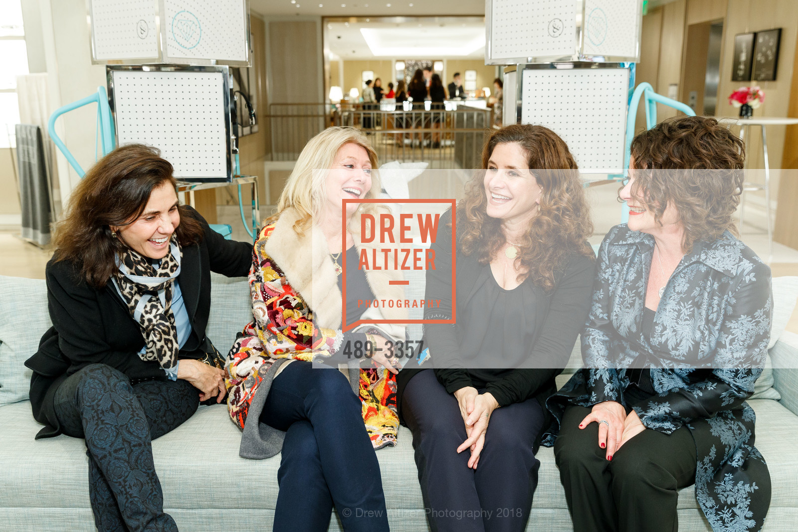 Kate Ditzler, Pam Shields, Carol Lerdahl, Renee Rogers, SF Symphony Chinese New Year Cocktail Event at Tiffany & Co. 2018, Tiffany & Co. 350 Post Street, SF. 350 Post Street, SF, January 24th, 2018, Photo #489-3357 Kate Ditzler, Pam Shields, Carol Lerdahl, Renee Rogers, Photo #489-3357