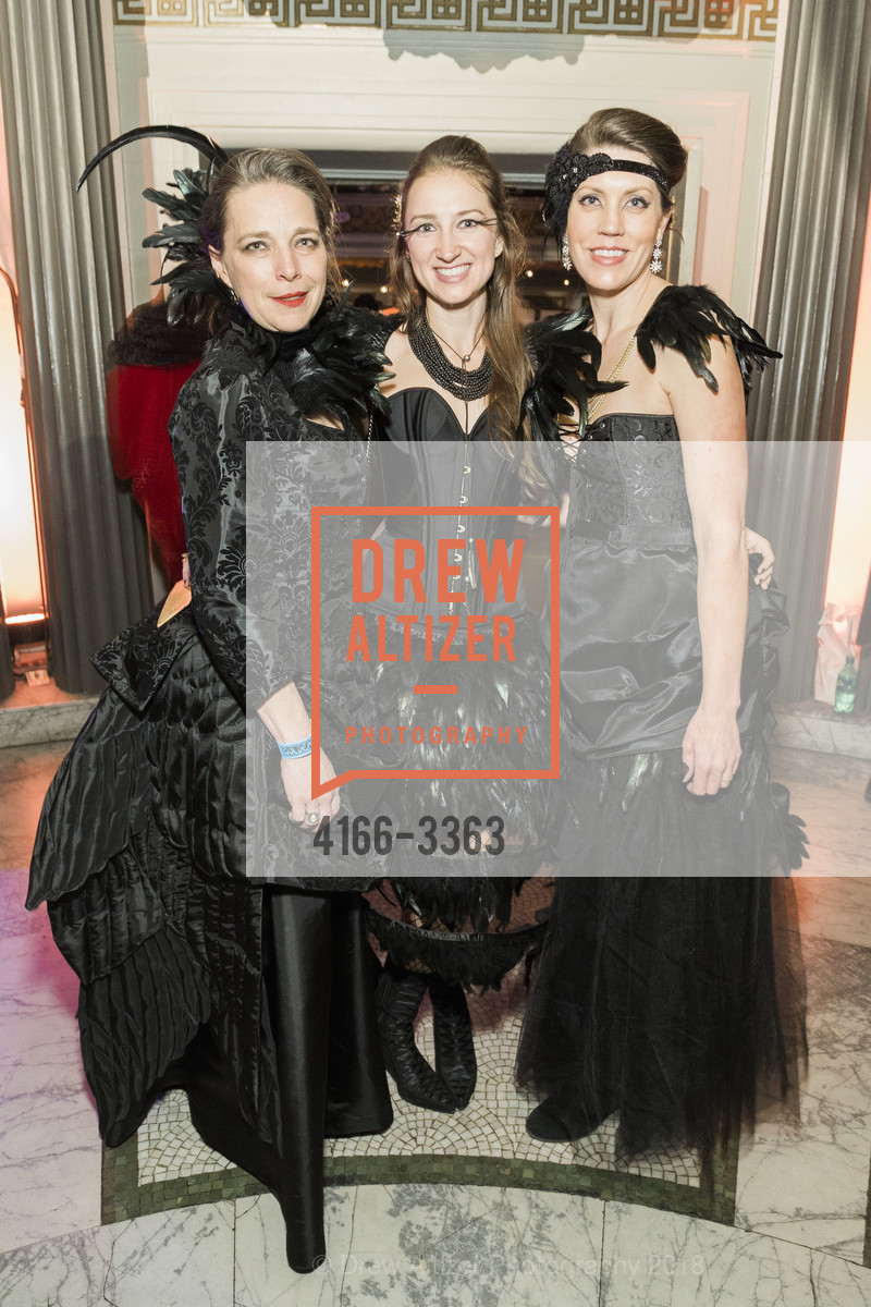 Heather Van Doorn, Lindsay Upson, Kristine Nelson, The Edwardian Ball San Francisco 2018, Regency Ballroom. 1300 Van Ness Avenue, January 27th, 2018, Photo #4166-3363 Heather Van Doorn, Lindsay Upson, Kristine Nelson, Photo #4166-3363