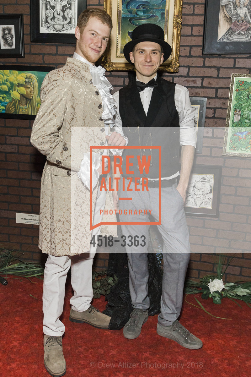 Deger Turan, Chris Krolak, The Edwardian Ball San Francisco 2018, Regency Ballroom. 1300 Van Ness Avenue, January 27th, 2018, Photo #4518-3363 Deger Turan, Chris Krolak, Photo #4518-3363