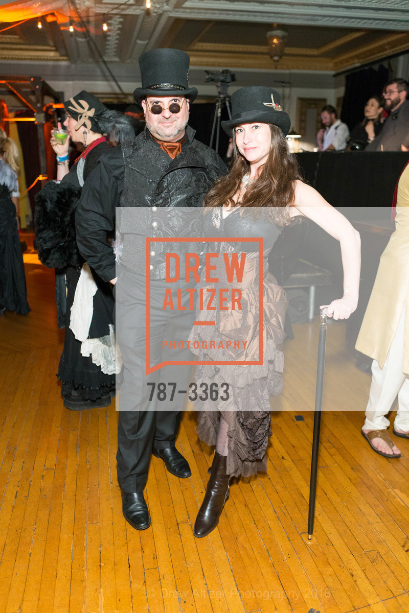 Benhur Martinez, Bridget Raymond, The Edwardian Ball San Francisco 2018, Regency Ballroom. 1300 Van Ness Avenue, January 27th, 2018, Photo #787-3363 Benhur Martinez, Bridget Raymond, Photo #787-3363