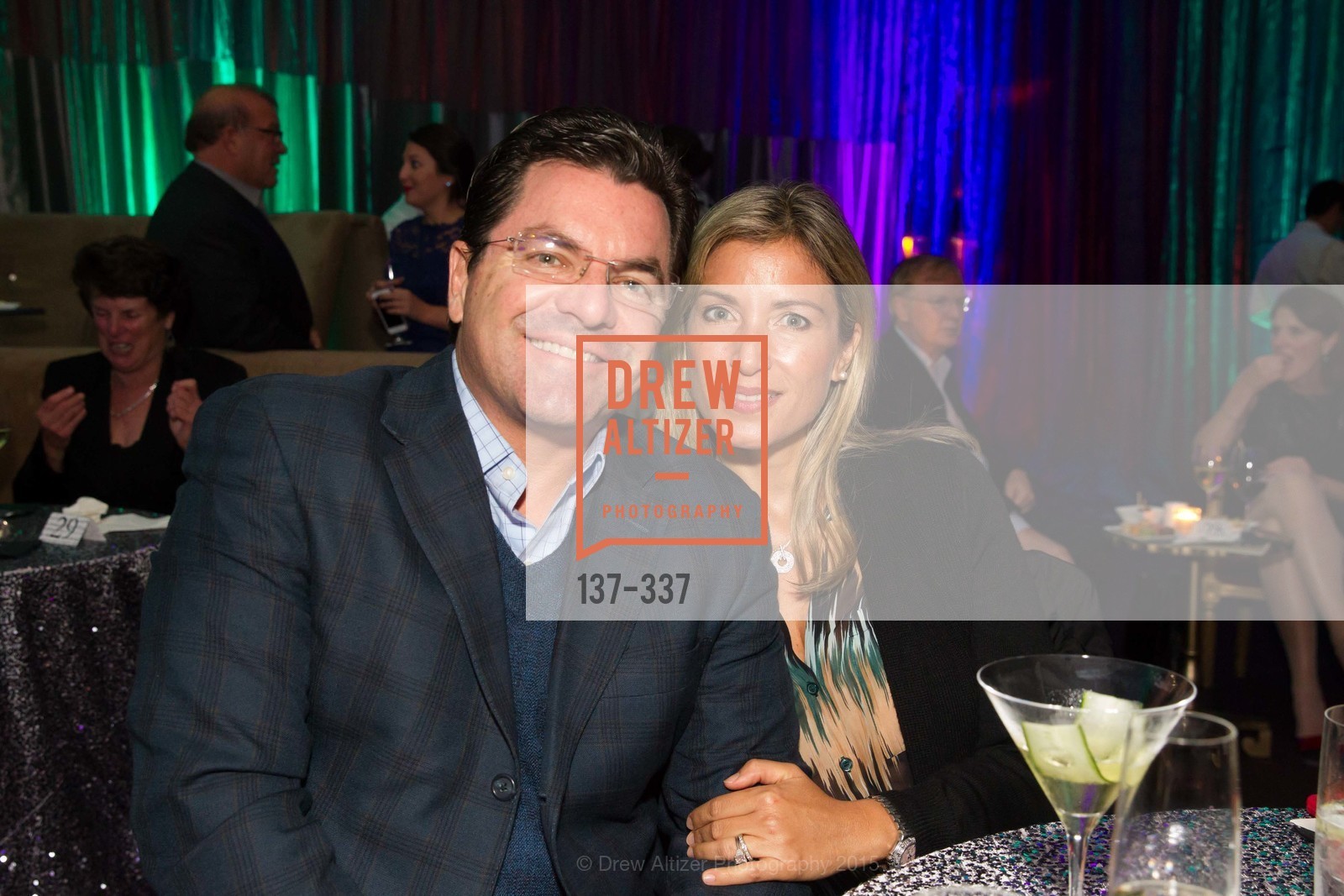 Federico Sanchez, Claudia Sanchez, Gucci & Vogue Dinner, St. Regis. St. Regis, October 2nd, 2015, Photo #137-337 Federico Sanchez, Claudia Sanchez, Photo #137-337