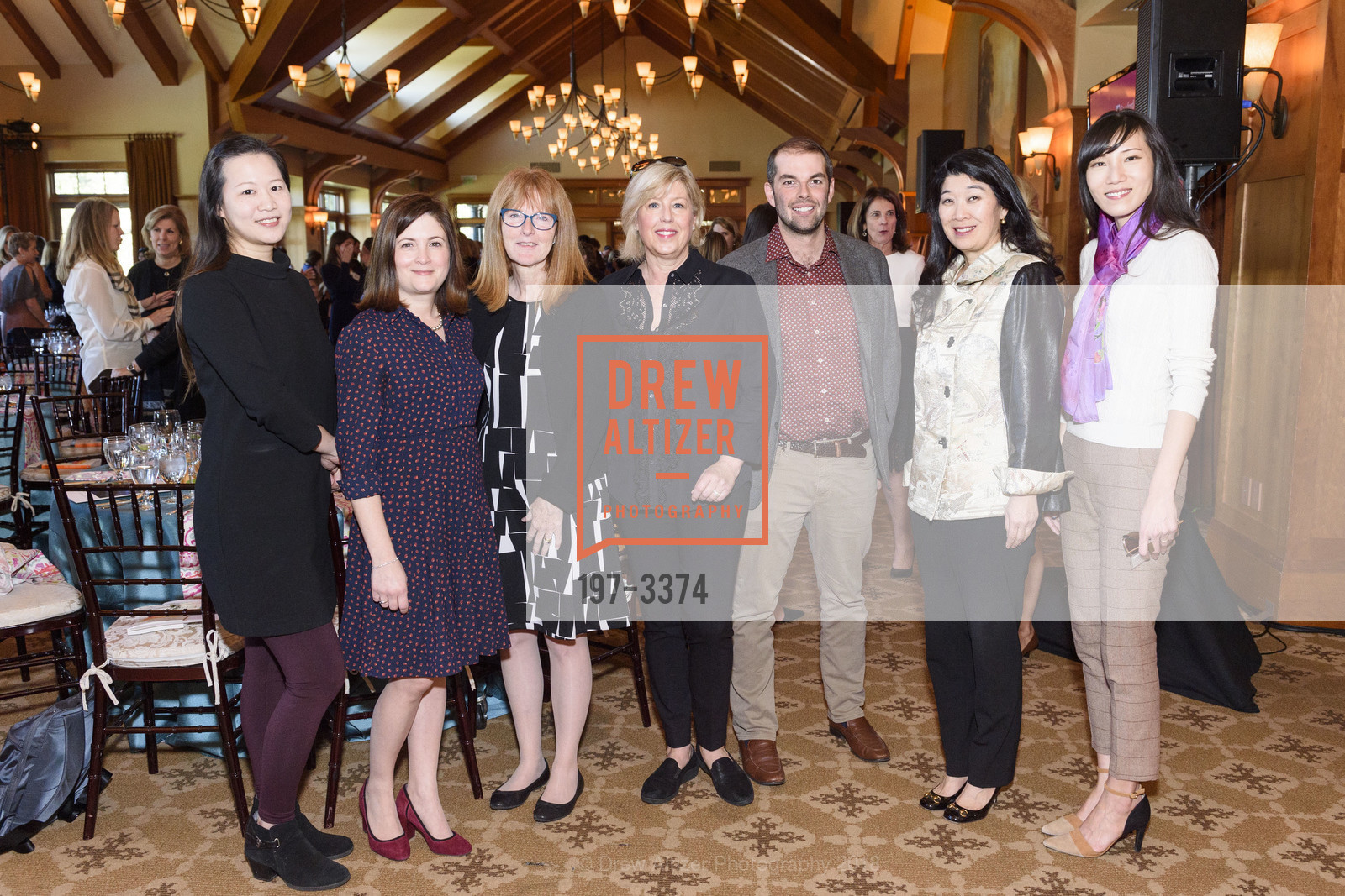 Nancy Wei, Lucia Suarez, Elizabeth Ronn, Kim Given, Warren Templeton, Michiko Tanabe, Kye Perrot, Photo #197-3374