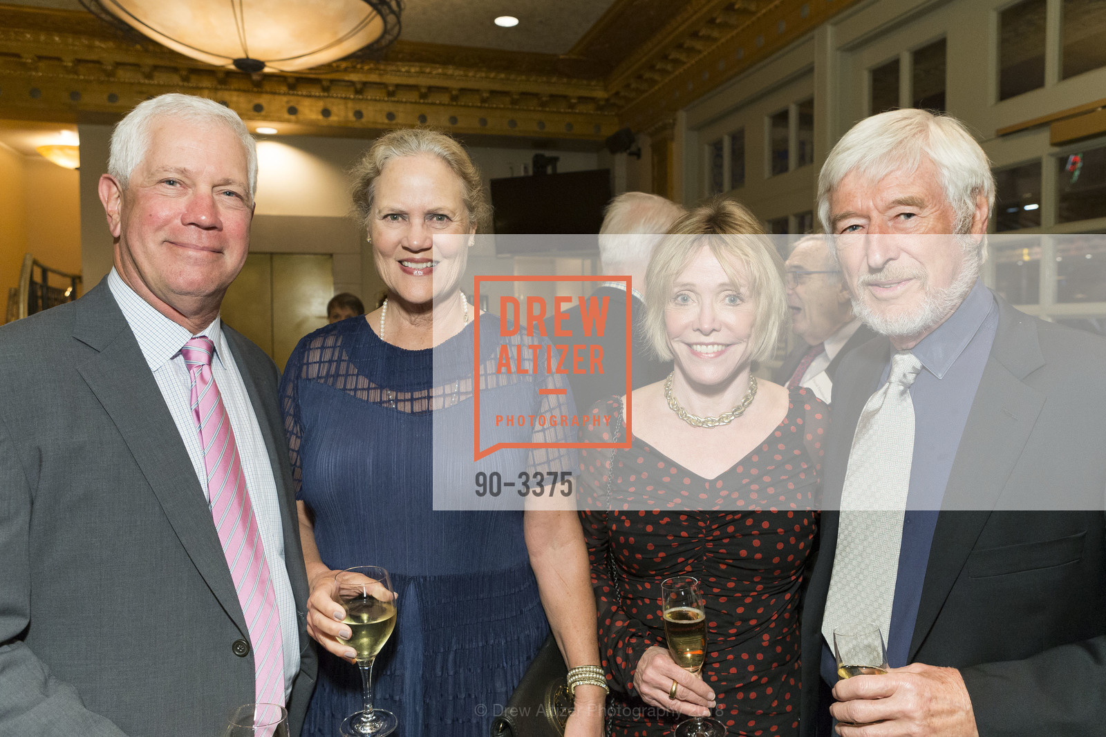 Rod Marymor, Anne Marymor, Merrill Randol, Reg Kelly, ACT's Producers Circle Dinner 2018, Geary Theater. 415 Geary Street, San Francisco, CA 94102, February 7th, 2018, Photo #90-3375 Rod Marymor, Anne Marymor, Merrill Randol, Reg Kelly, Photo #90-3375