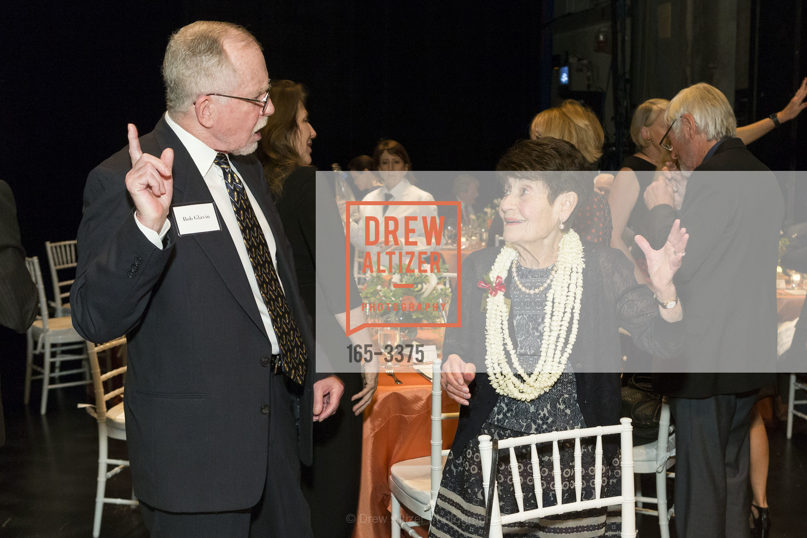 Bob Glavin, Frannie Fleishhacker, ACT's Producers Circle Dinner 2018, Geary Theater. 415 Geary Street, San Francisco, CA 94102, February 7th, 2018, Photo #165-3375 Bob Glavin, Frannie Fleishhacker, Photo #165-3375