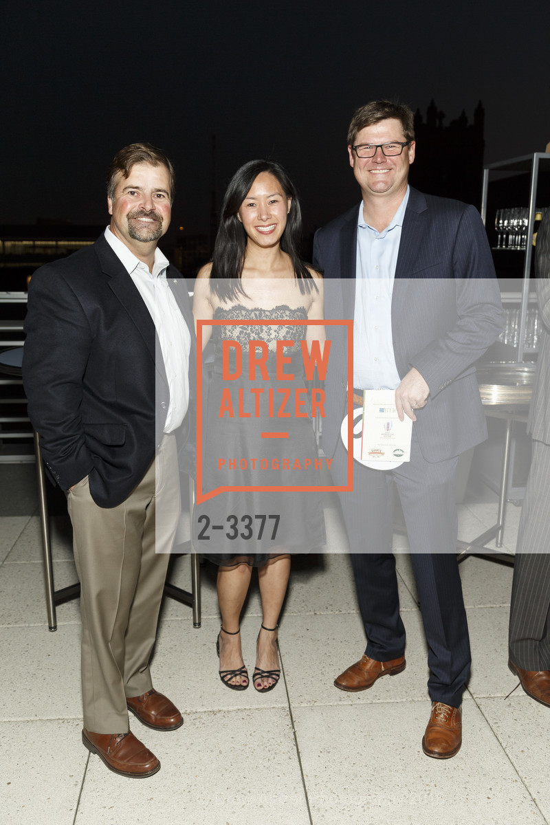 Marcus Colabianchi, Sandy Li, Adam Buttery, The 30th Annual Guardsmen Celebrity Dinner and Sports Auction 2018, The Four Seasons Hotel San Francisco. 757 Market St, San Francisco, CA 94103, February 8th, 2018, Photo #2-3377 Marcus Colabianchi, Sandy Li, Adam Buttery, Photo #2-3377