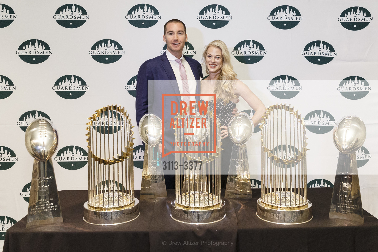 Walter Medling, Angela Reese, The 30th Annual Guardsmen Celebrity Dinner and Sports Auction 2018, The Four Seasons Hotel San Francisco. 757 Market St, San Francisco, CA 94103, Photo #3113-3377 Walter Medling, Angela Reese, Photo #3113-3377