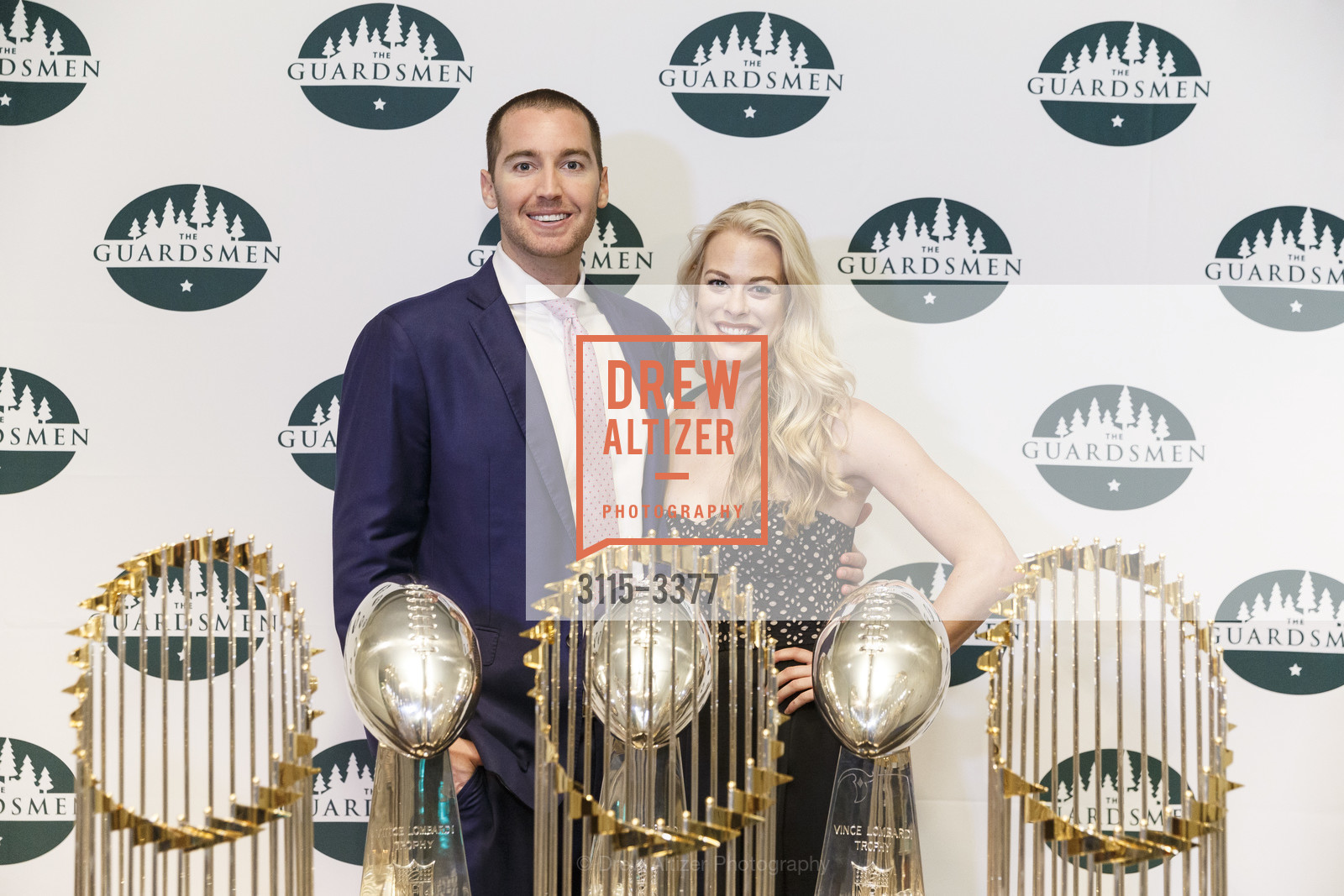 Walter Medling, Angela Reese, The 30th Annual Guardsmen Celebrity Dinner and Sports Auction 2018, The Four Seasons Hotel San Francisco. 757 Market St, San Francisco, CA 94103, Photo #3115-3377 Walter Medling, Angela Reese, Photo #3115-3377