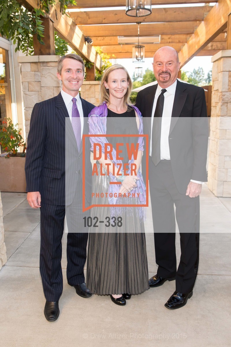 Mike Conway, Leslie Conway, Larry Schlereth, Weill Hall 2015 Season Opening Gala At Sonoma State University, Sonoma State Green Music Center, Weill Hall. Sonoma State Green Music Center, Weill Hall. 1801 E Cotati Ave, October 3rd, 2015, Photo #102-338 Mike Conway, Leslie Conway, Larry Schlereth, Photo #102-338