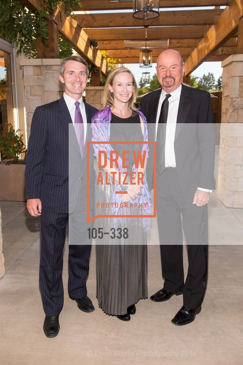 Mike Conway, Leslie Conway, Larry Schlereth, Weill Hall 2015 Season Opening Gala At Sonoma State University, Sonoma State Green Music Center, Weill Hall. Sonoma State Green Music Center, Weill Hall. 1801 E Cotati Ave, October 3rd, 2015, Photo #105-338 Mike Conway, Leslie Conway, Larry Schlereth, Photo #105-338