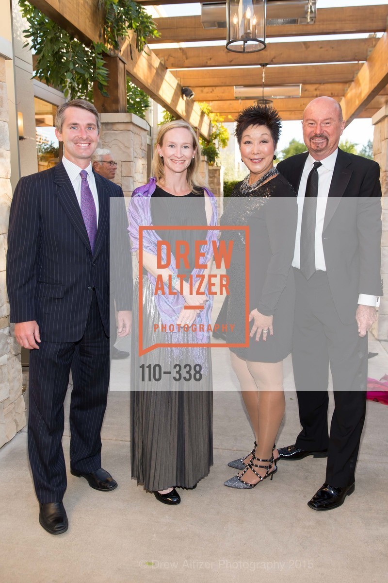Mike Conway, Leslie Conway, Karen Schlereth, Larry Schlereth, Weill Hall 2015 Season Opening Gala At Sonoma State University, Sonoma State Green Music Center, Weill Hall. Sonoma State Green Music Center, Weill Hall. 1801 E Cotati Ave, October 3rd, 2015, Photo #110-338 Mike Conway, Leslie Conway, Karen Schlereth, Larry Schlereth, Photo #110-338