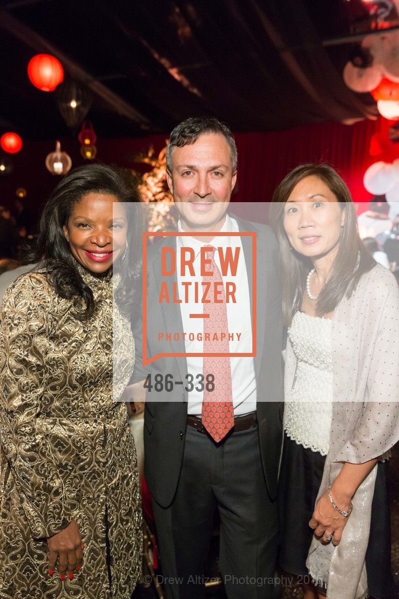 Pamela Joyner, Victor Lacombe, Alice Chiang, Photo #486-338