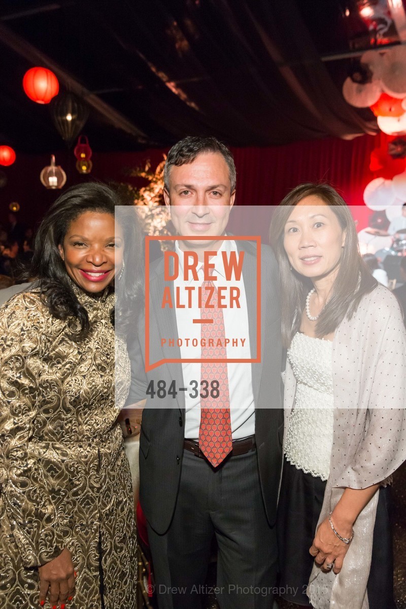 Pamela Joyner, Victor Lacombe, Alice Chiang, Photo #484-338